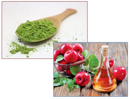 Mặt nạ trà xanh và giấm táo trị tàn nhang hiệu quả